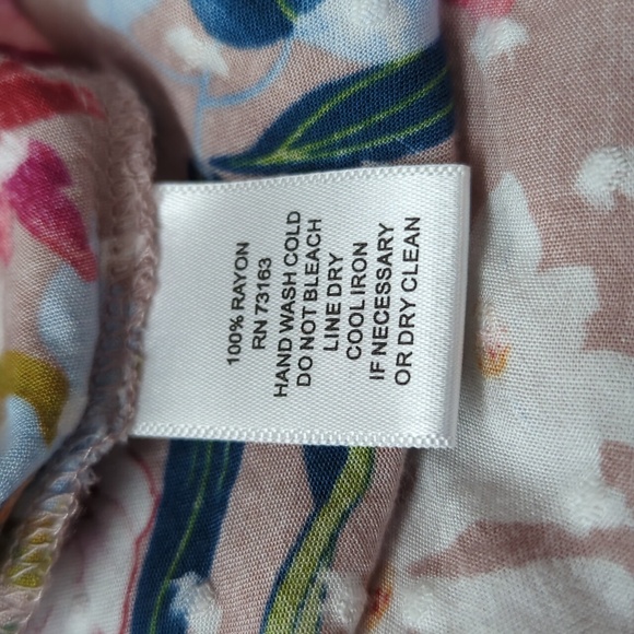 Cupio size L multi color top - Picture 3 of 3